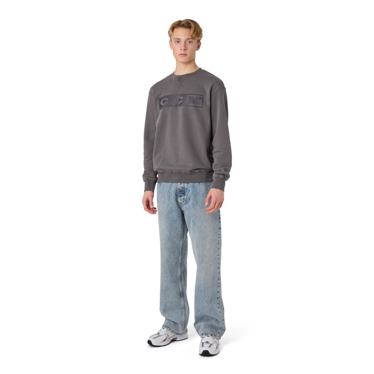 CCM Men's Vintage Crew Sweatshirt iron