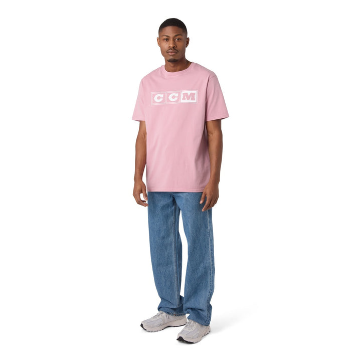 CCM Men's Vintage T-Shirt pink