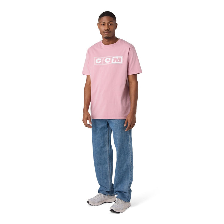 CCM Men's Vintage T-Shirt pink