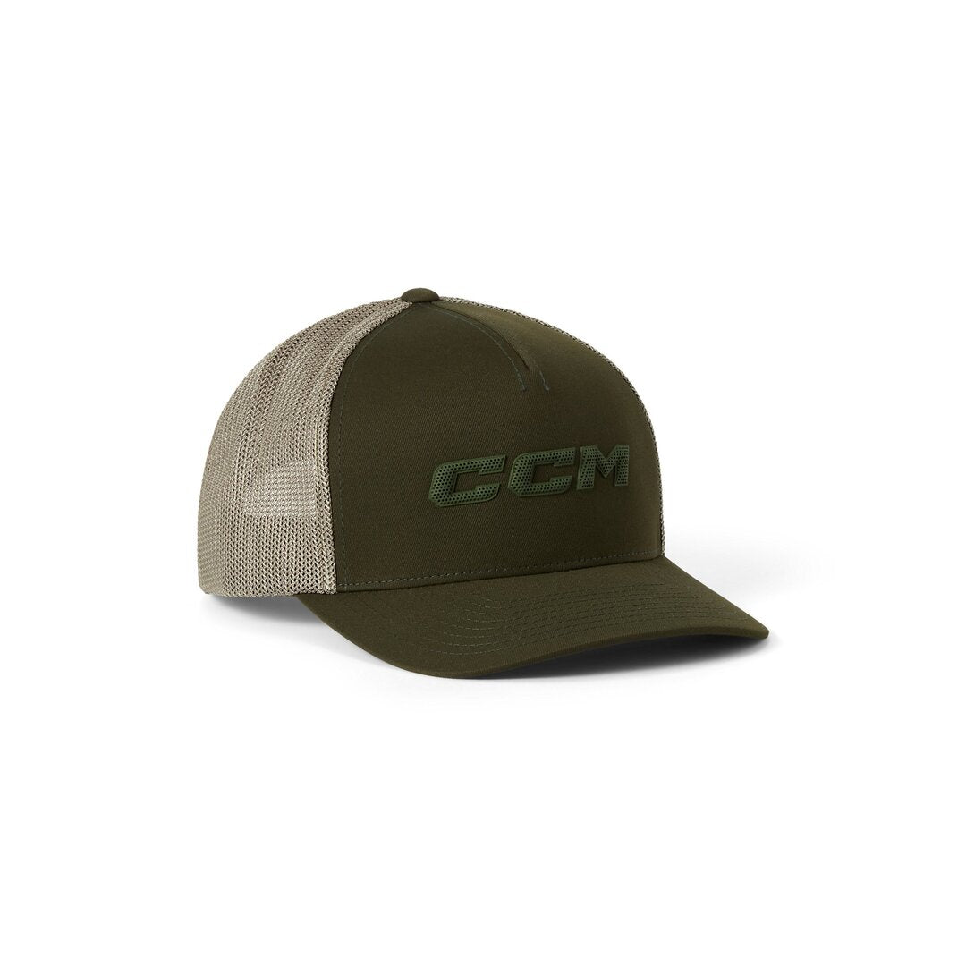 CCM Meshback Trucker Hat moss green/beige