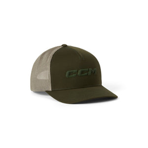 CCM Meshback Trucker Hat moss green/beige
