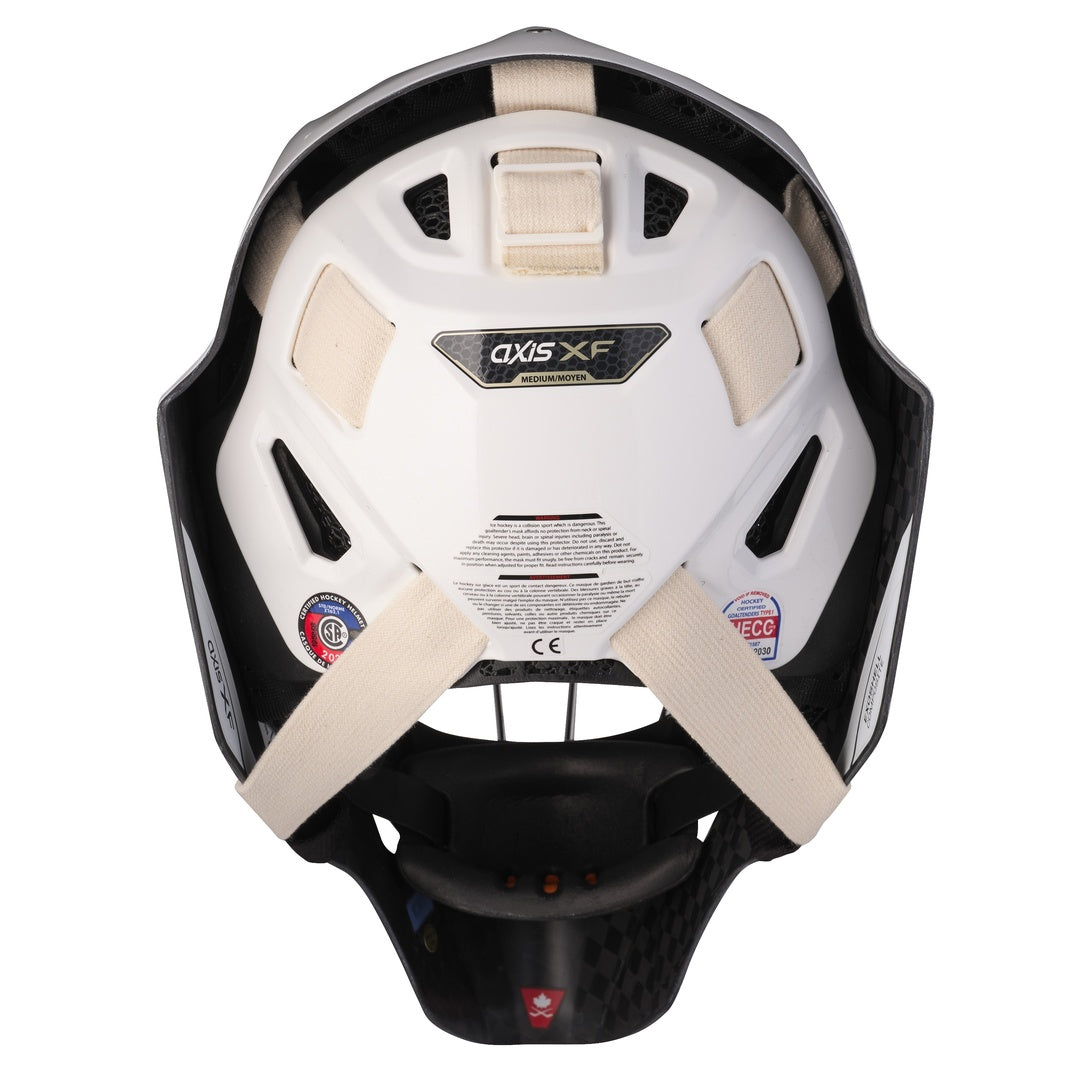 CCM Senior Axis XF Hockey Goalie Mask white