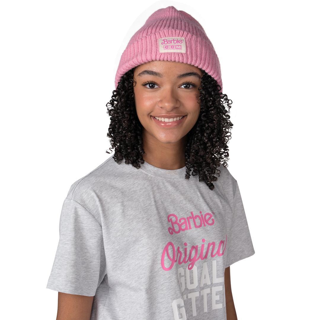 CCM Senior Barbie Cuffed Toque pink