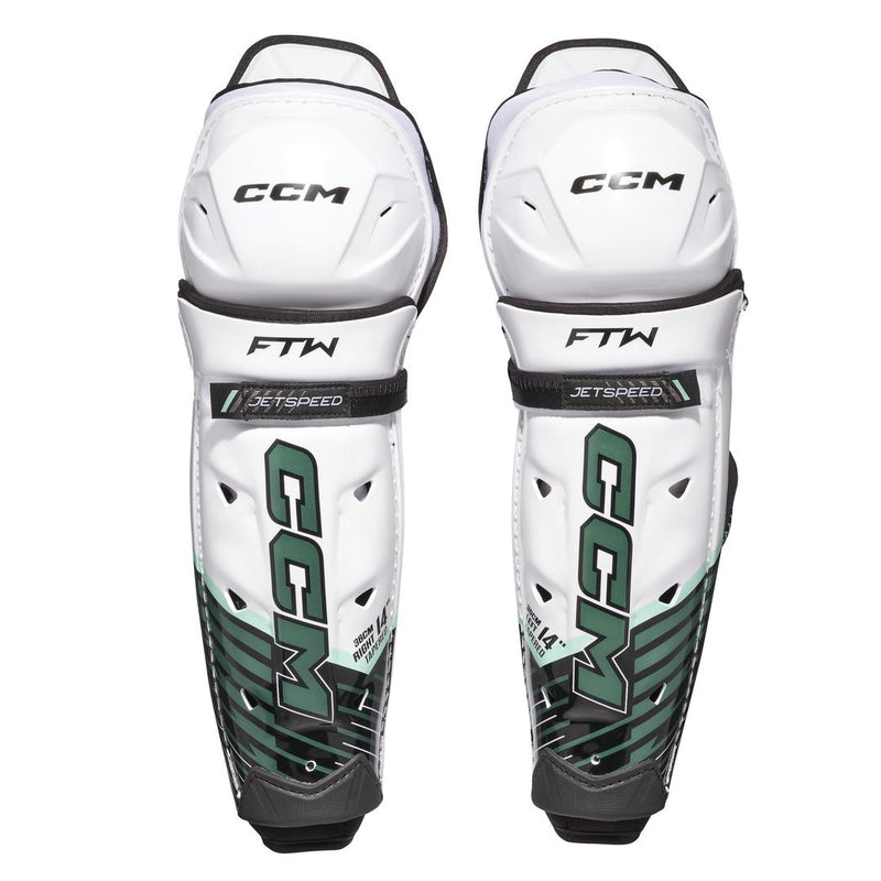 CCM Senior Jetspeed FTW Hockey Player Shin Guards
