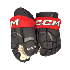 CCM Senior HG12SP Pro Stock Hockey Player Gloves Team Canada Black red White