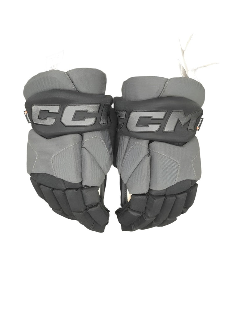 CCM Senior HG95C Hockey Player Gloves Graphite Grey Black 1