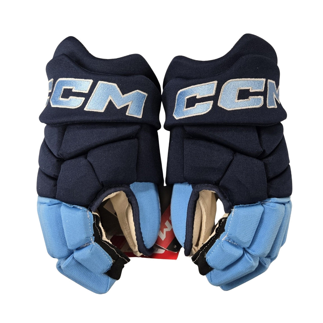 CCM Senior HGJTSC Hockey Player Gloves navy/sky blue