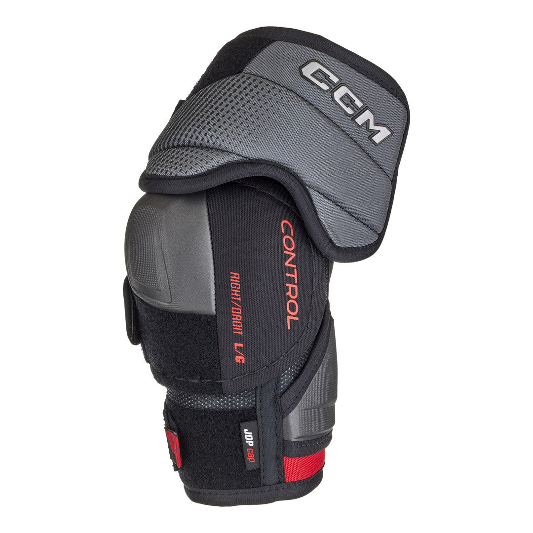 CCM Senior JETSPEED Control Hockey Player Elbow Pads grey black 2025