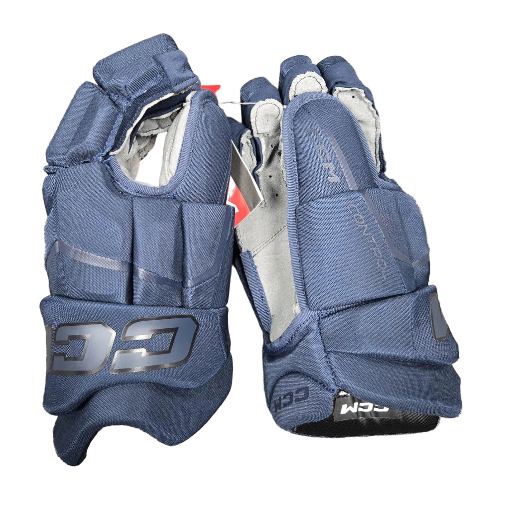 CCM Senior JETSPEED Control Hockey Glove Navy