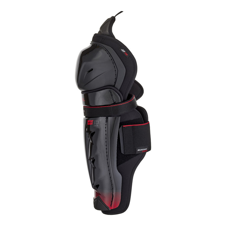CCM Senior JETSPEED Control Hockey Player Shin Guards black 2025