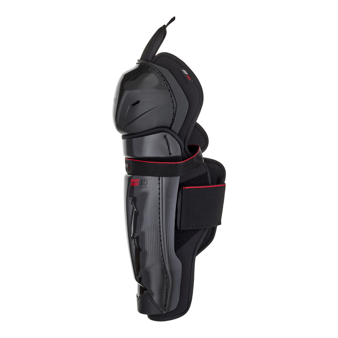 CCM Senior JETSPEED Vibe Hockey Player Shin Guards black 2025