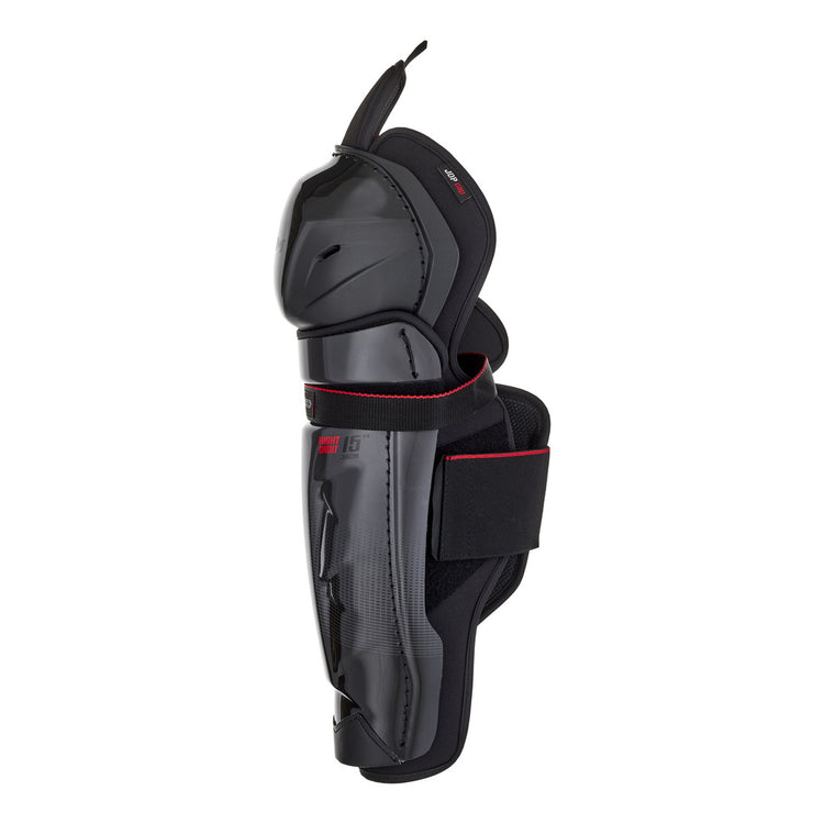 CCM Senior JETSPEED Vibe Hockey Player Shin Guards black 2025
