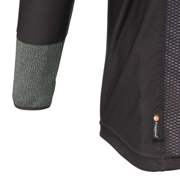 CCM Senior Pro Long Sleeve Hockey Goalie Base Layer Top black/grey