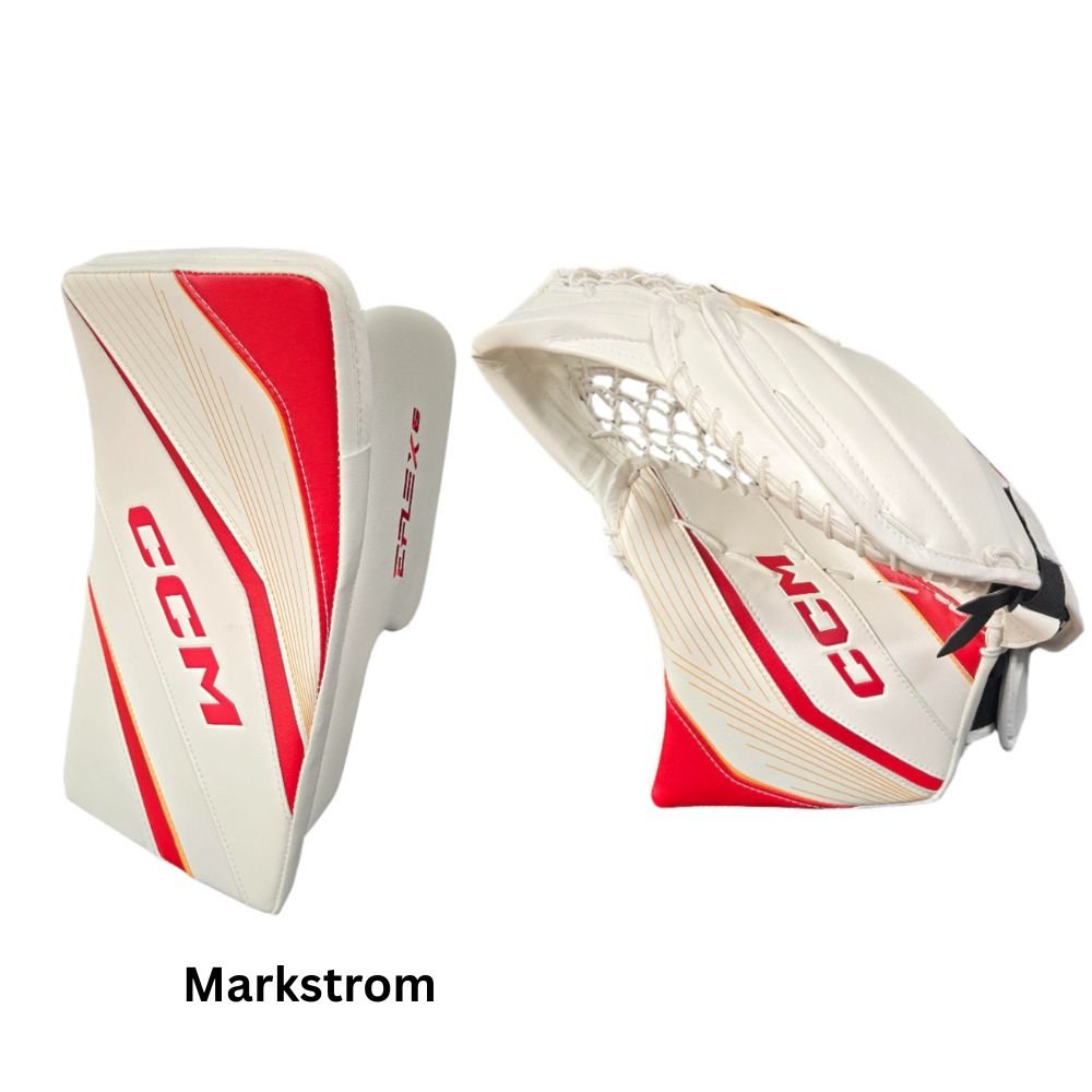 CCM Senior Pro Return Hockey Goalie Trapper + Blocker Markstrom