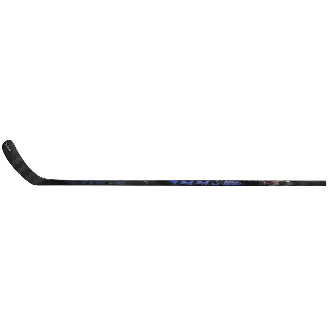 CCM Senior Ribcor Trigger 10 Pro Hockey Player Stick black blue