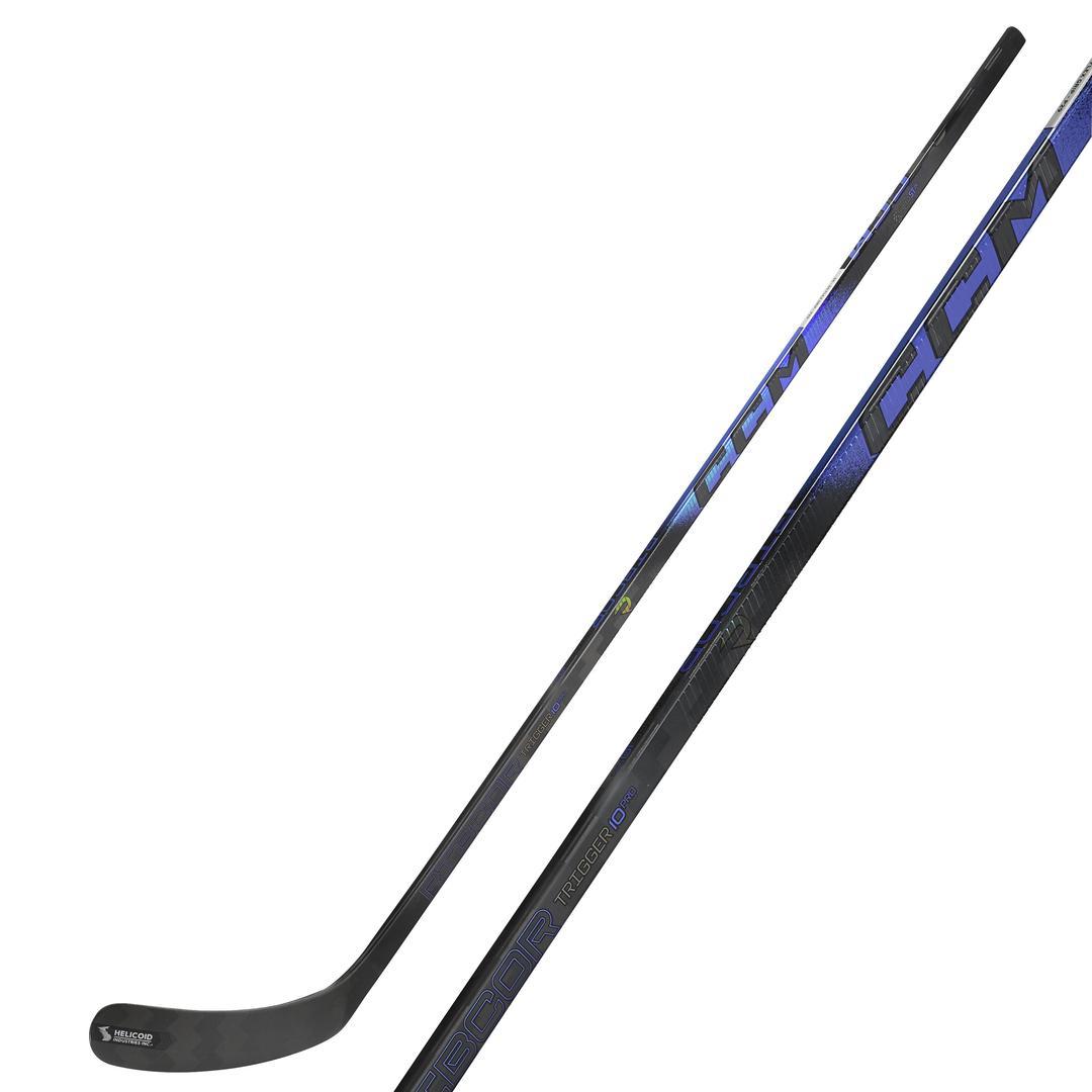 CCM Senior Ribcor Trigger 10 Pro Hockey Player Stick black blue