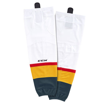 CCM Senior SX8000 Gamewear Hockey Sock Vegas White
