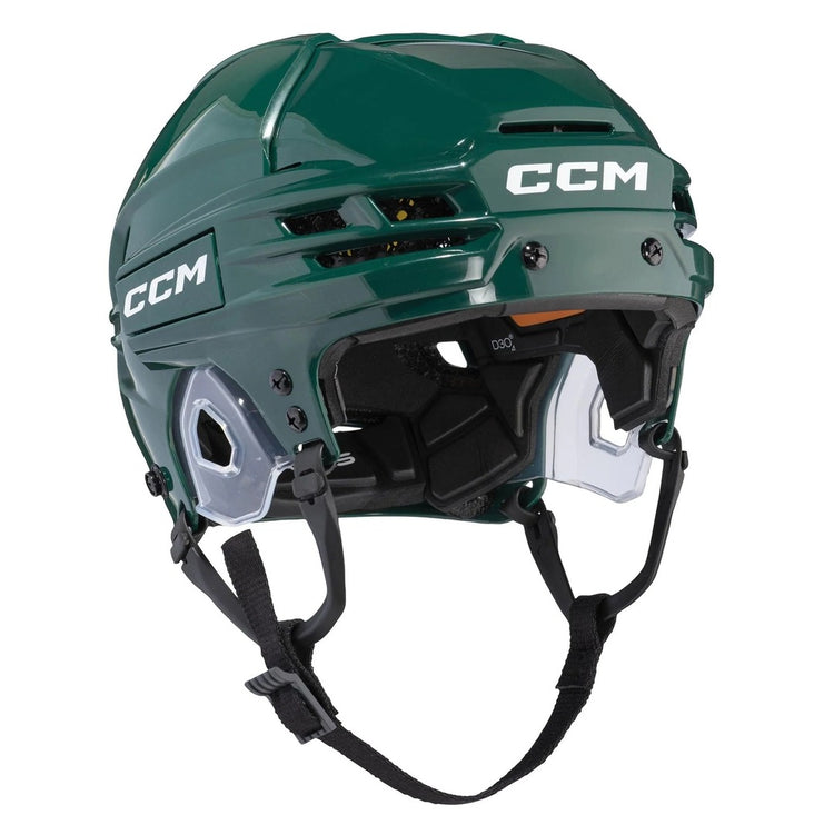 CCM Senior Tacks 720 Hockey Player Helmet dark green