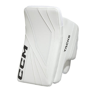 CCM Senior Tacks Goalie Blocker white