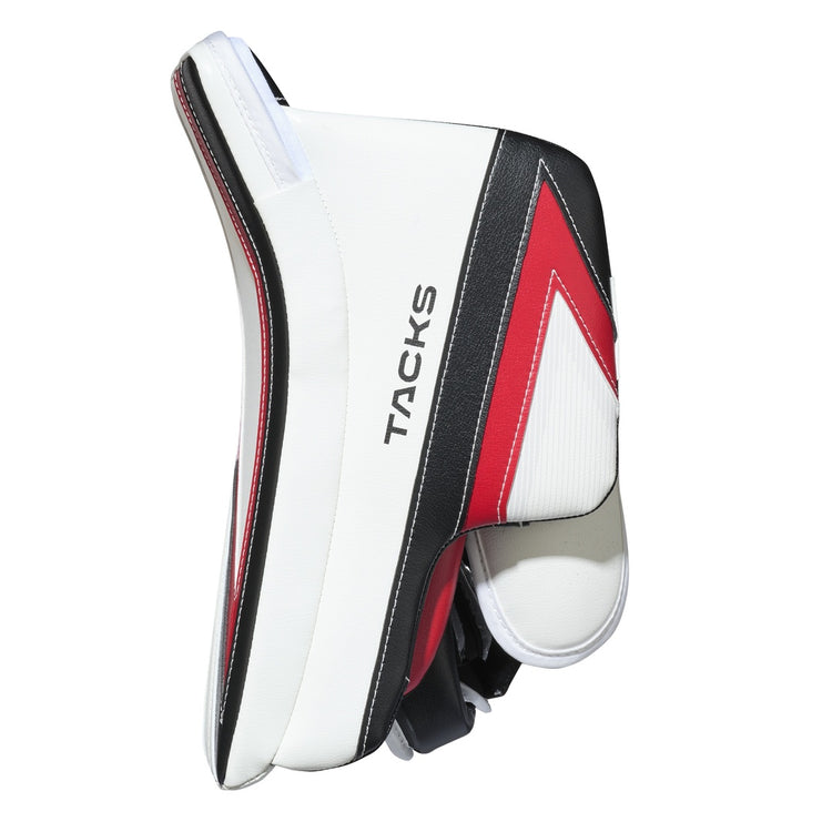 CCM Senior Tacks Hockey Goalie Blocker Chicago/ white black red