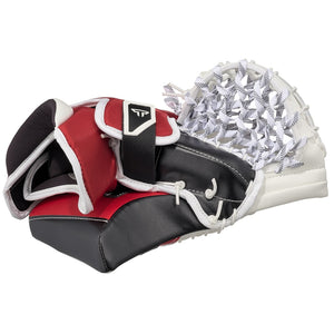 CCM Senior Tacks Hockey Goalie Trapper Chicago/ white-red-black