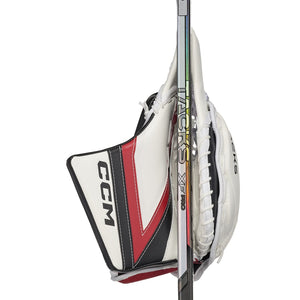 CCM Senior Tacks Hockey Goalie Trapper Chicago/ white-red-black