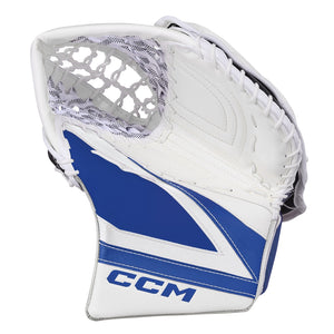 CCM Senior Tacks Hockey Goalie Trapper Toronto/ white-blue