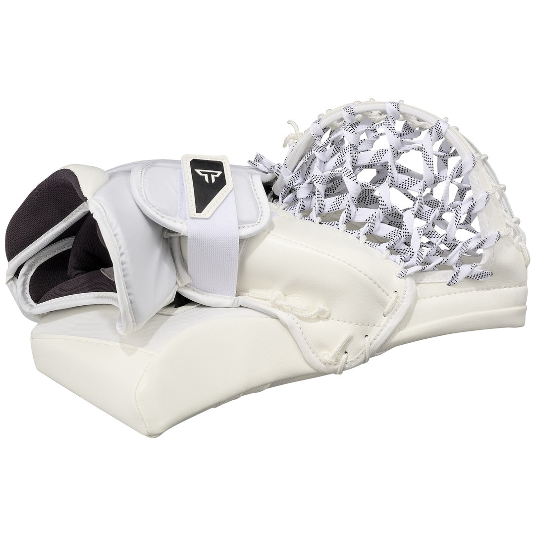CCM Senior Tacks Hockey Goalie Trapper white