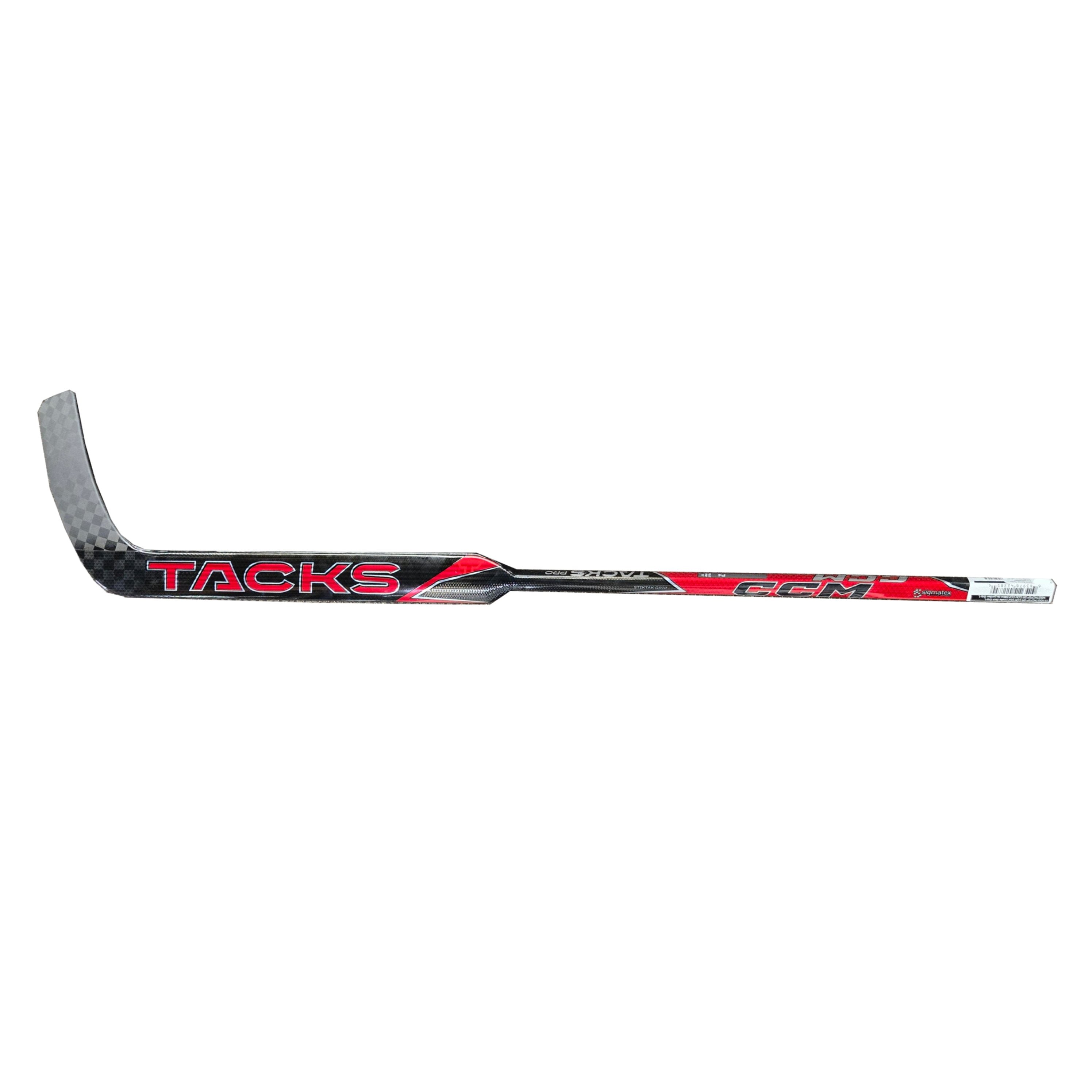 CCM Senior Tacks Pro Black/Red Hockey Goalie Stick 1