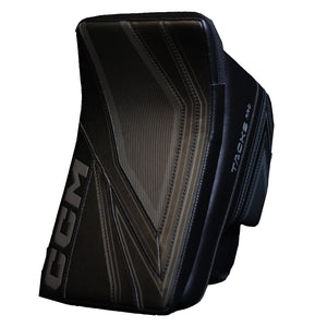 CCM Senior Tacks Pro Hockey Goalie Blocker Black Graphite