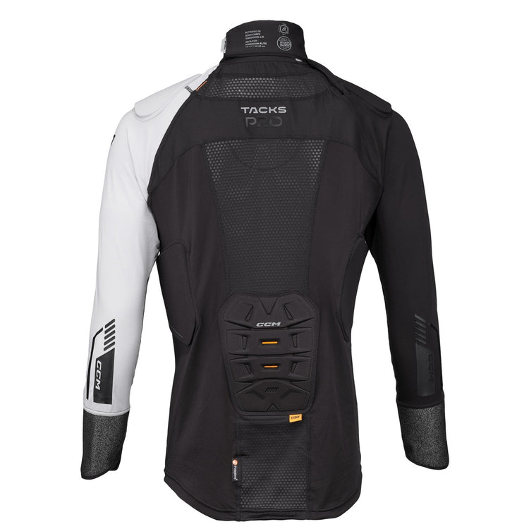 CCM Senior Tacks Pro Long Sleeve Hockey Baselayer Top black/grey