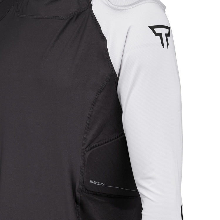 CCM Senior Tacks Pro Long Sleeve Hockey Baselayer Top black/grey