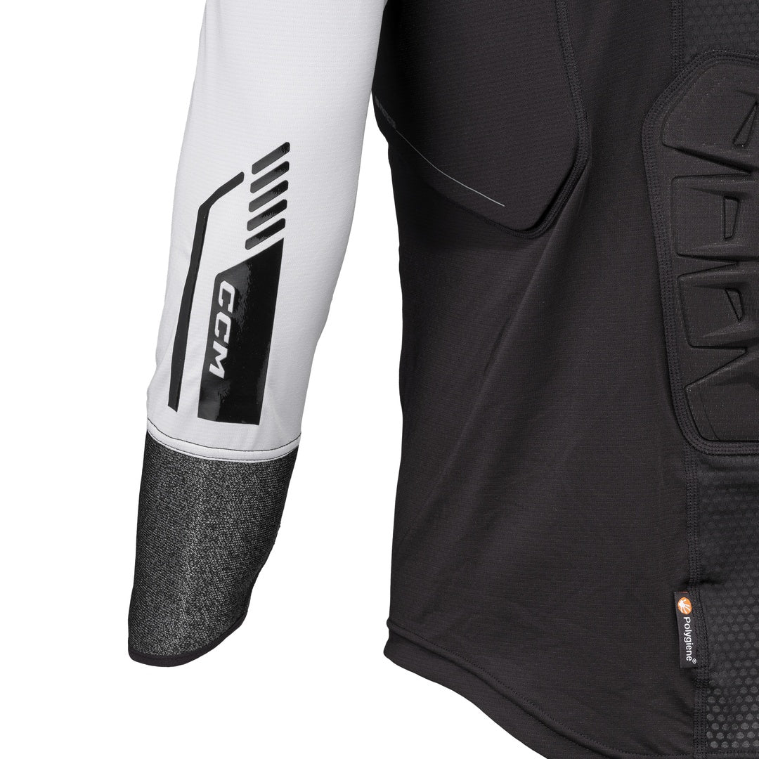 CCM Senior Tacks Pro Long Sleeve Hockey Baselayer Top black/grey