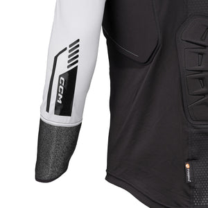 CCM Senior Tacks Pro Long Sleeve Hockey Baselayer Top black/grey