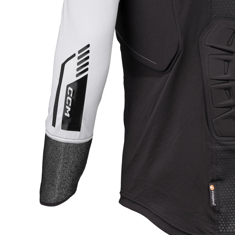 CCM Senior Tacks Pro Long Sleeve Hockey Baselayer Top black/grey