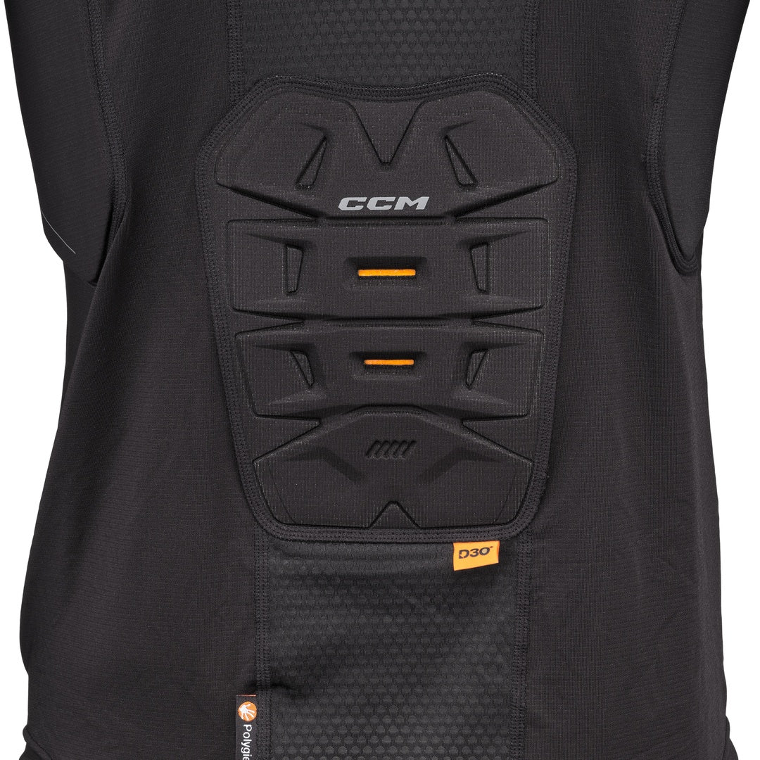 CCM Senior Tacks Pro Long Sleeve Hockey Baselayer Top black/grey