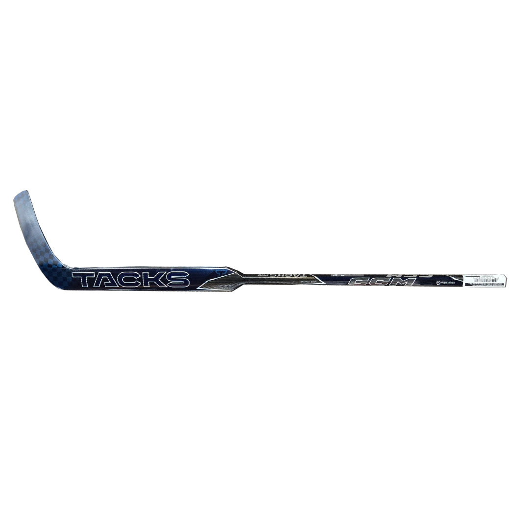 CCM Senior Tacks Pro Navy Hockey Goalie Stick 1