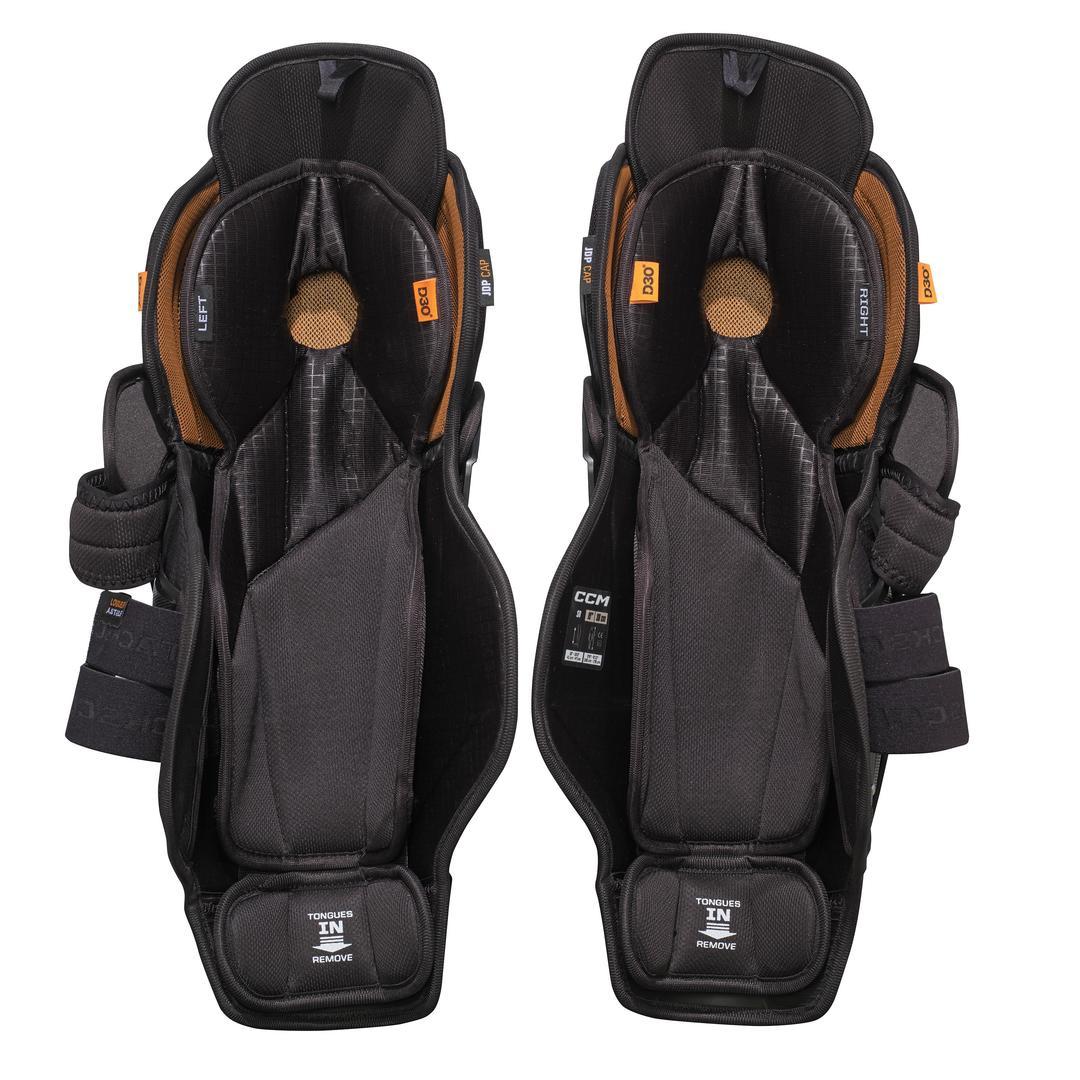 CCM Senior Tacks XR Pro Hockey Player Shin Guard black