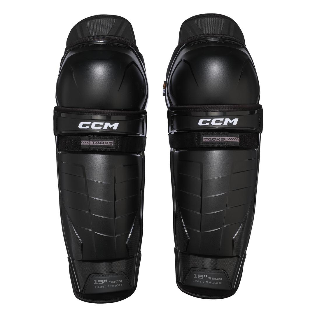 CCM Senior Tacks XR Pro Hockey Player Shin Guard black