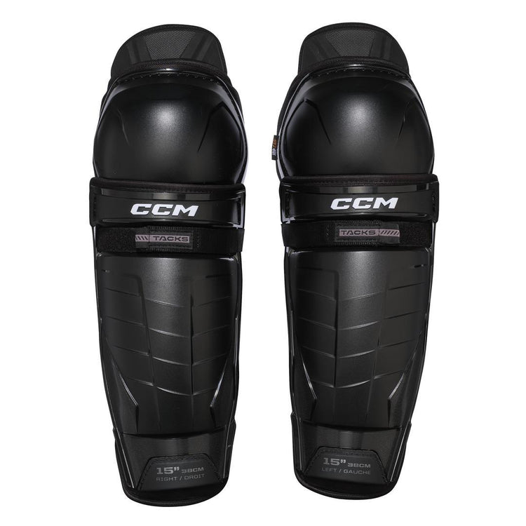 CCM Senior Tacks XR Pro Hockey Player Shin Guard black