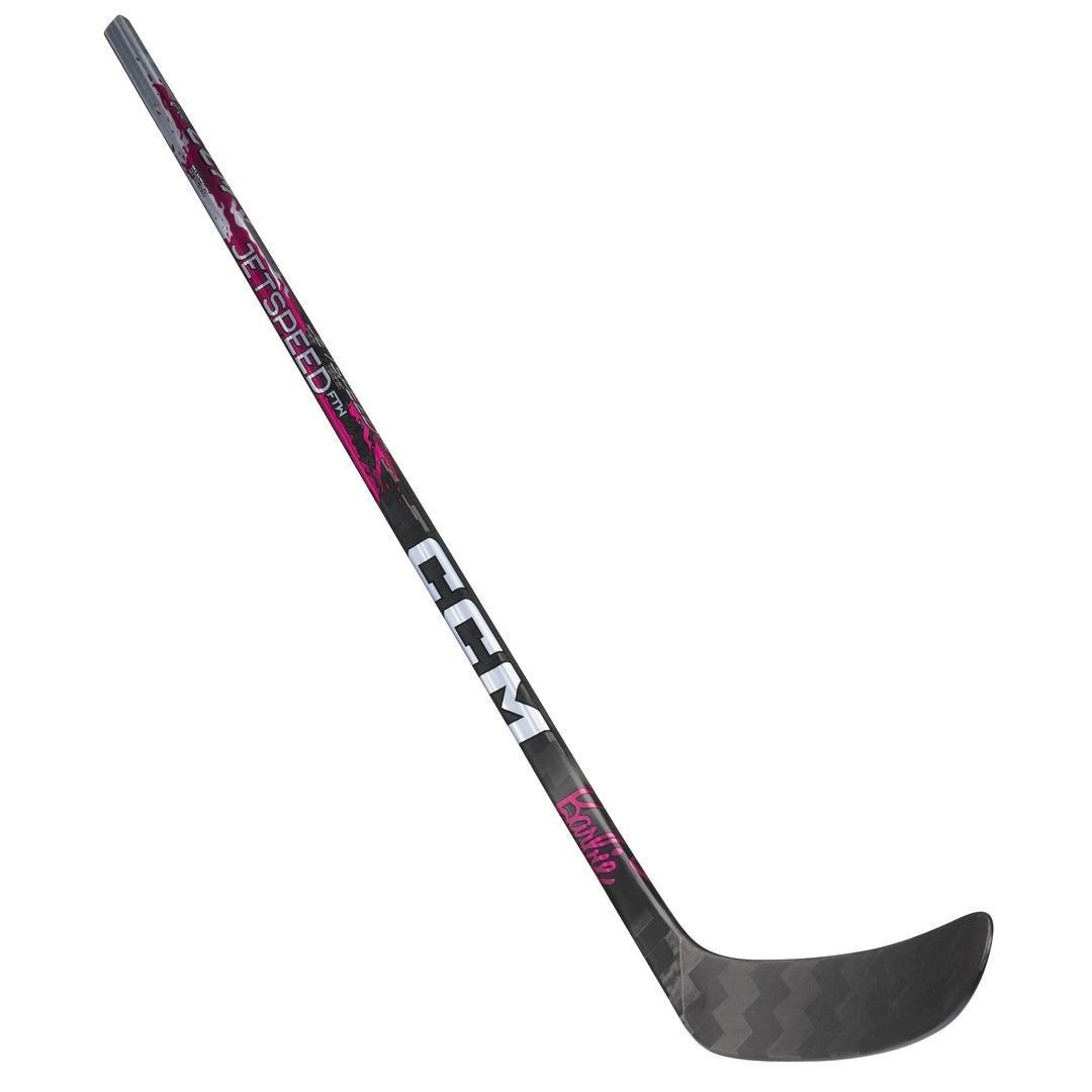 CCM Senior Women's JetSpeed FTW Pro Barbie Hockey Player Stick pink/silver/black