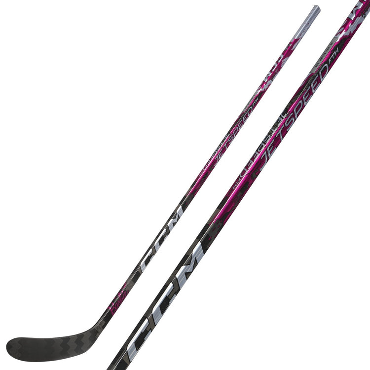 CCM Senior Women's JetSpeed FTW Pro Barbie Hockey Player Stick pink/silver/black