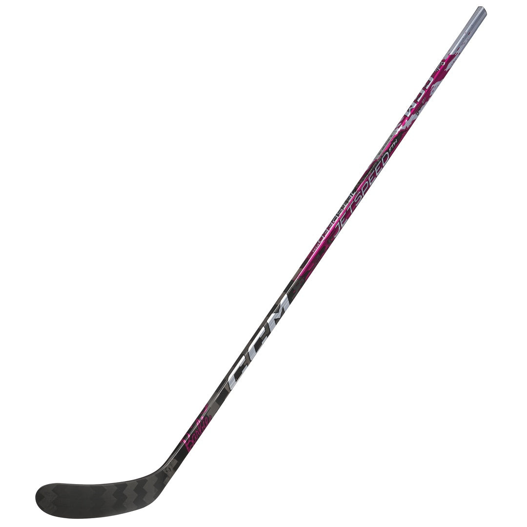 CCM Senior Women's JetSpeed FTW Pro Barbie Hockey Player Stick pink/silver/black