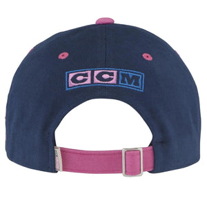 CCM Women's Barbie Adjustable Slouch Hat Midnight Blue blue pink