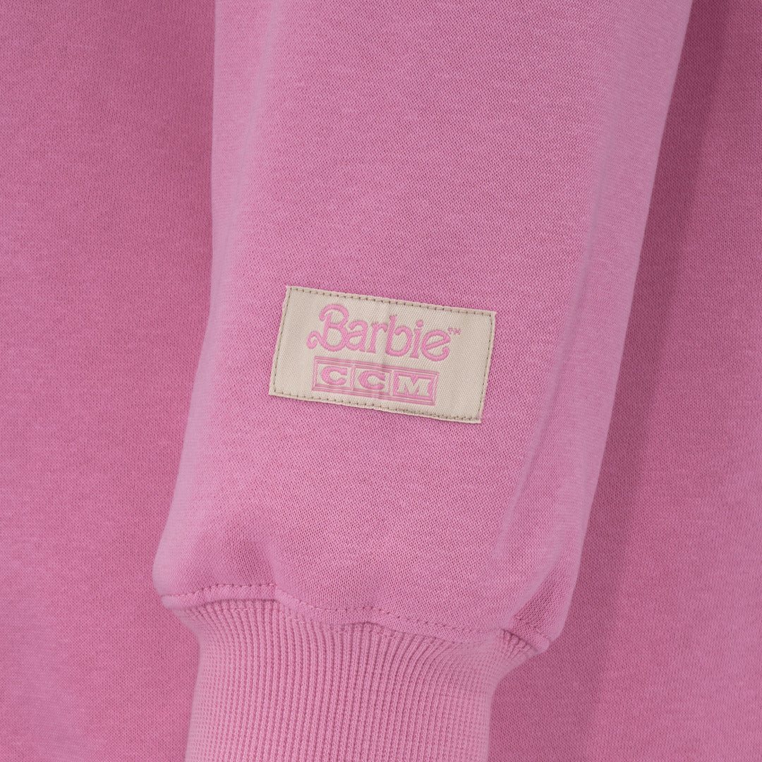 CCM Women's Barbie Crew Neck Sweatshirt pink