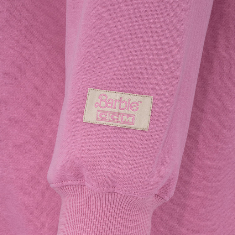 CCM Women's Barbie Crew Neck Sweatshirt pink