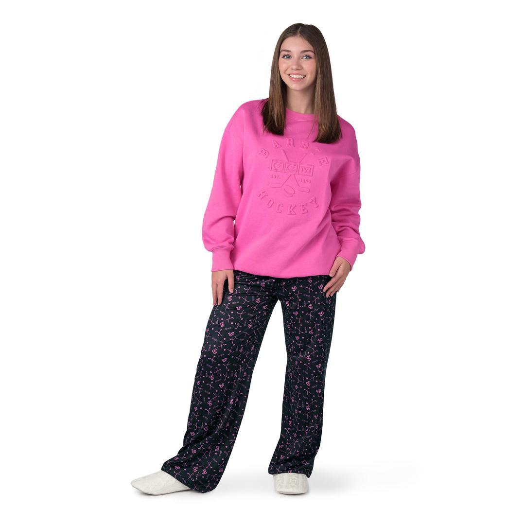 CCM Women's Barbie Crew Neck Sweatshirt pink