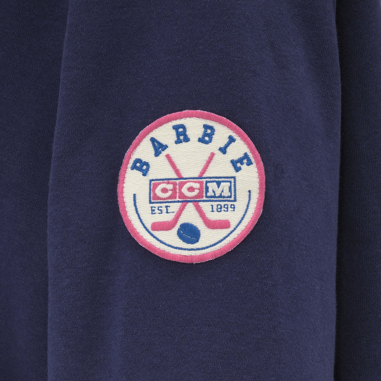 CCM Women's Barbie Hoodie blue pink