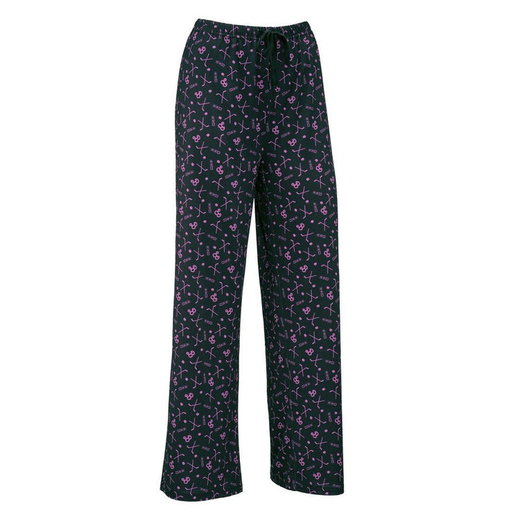 CCM Women's Barbie Pajama Pants black pink