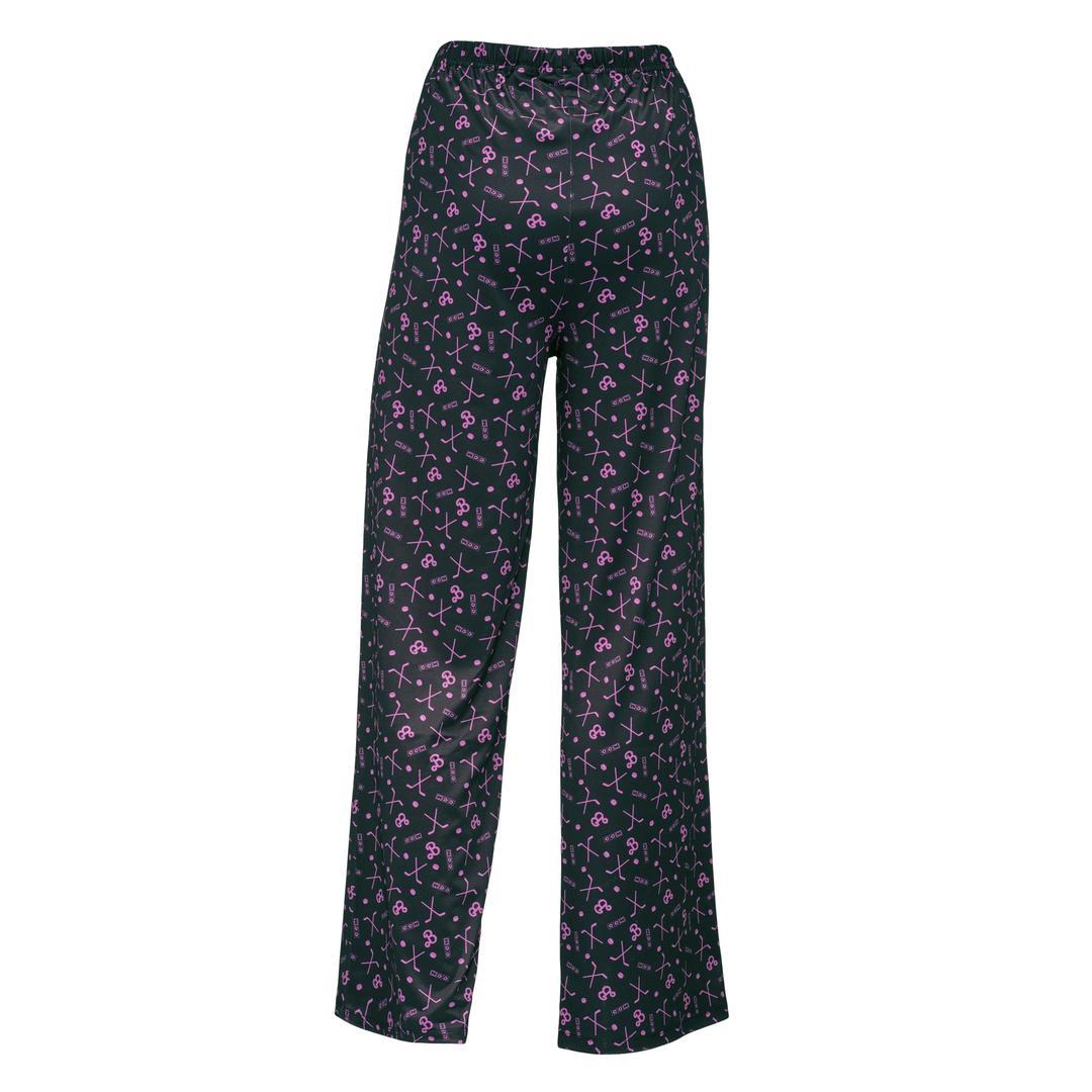 CCM Women's Barbie Pajama Pants black pink